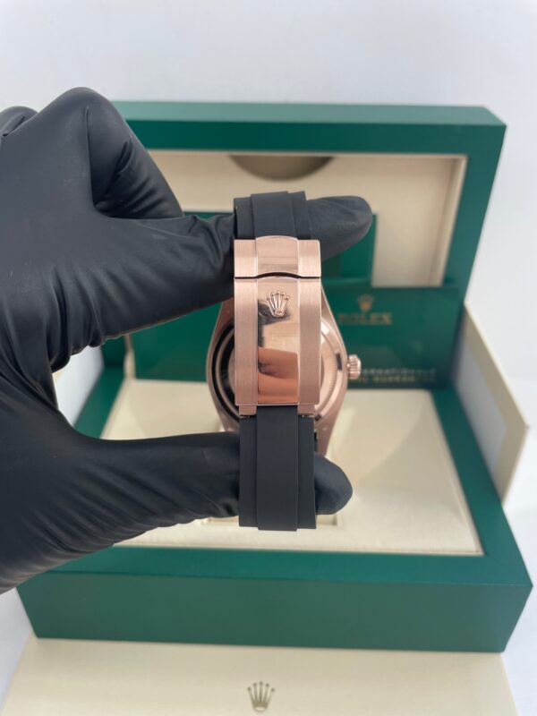 Rolex Sky-Dweller 42mm Rose Gold Chocolate Index Dial Oysterflex Bracelet (Ref # 326235) - Image 5