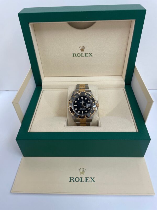 Rolex Sea-Dweller 43mm Two-Tone Yellow Gold & Steel Rolesor Case - Oyster Bracelet (Ref# 126603) - Image 2