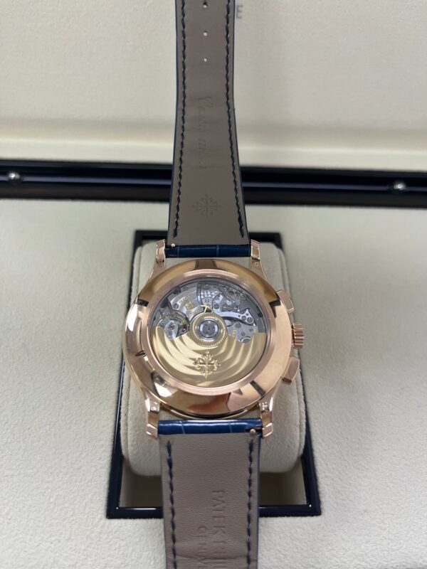 Patek Philippe Annual Calendar Chronograph 5905R-010 Blue Dial - Image 8