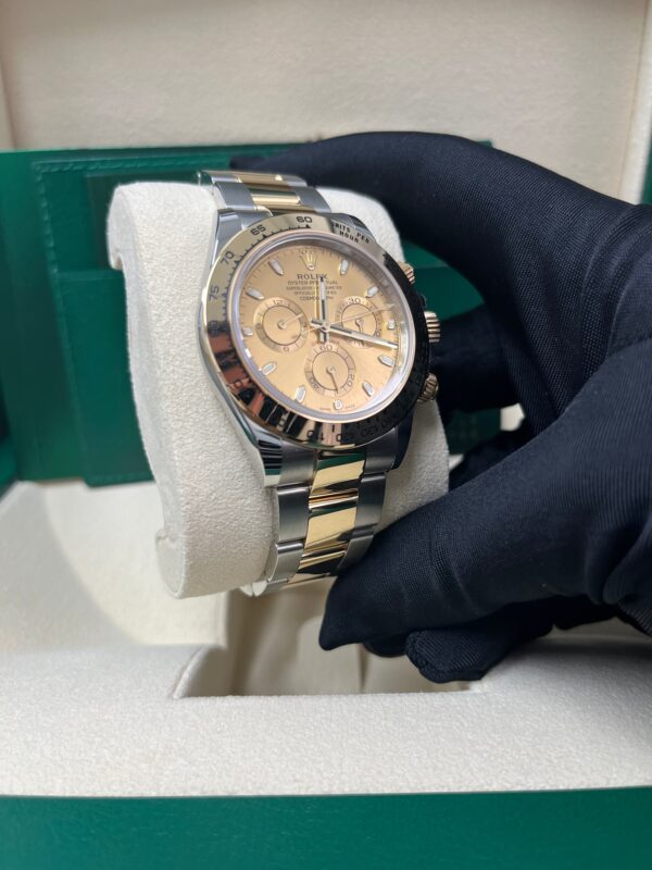 Rolex Daytona Yellow Rolesor Cosmograph Daytona 40 Watch - Champagne Index Dial 116503 - Image 11