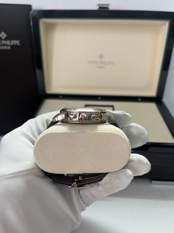 Patek Philippe World Time Complicated Chronograph White Gold/ Blue Dial (Ref#5930G-010) - Image 4
