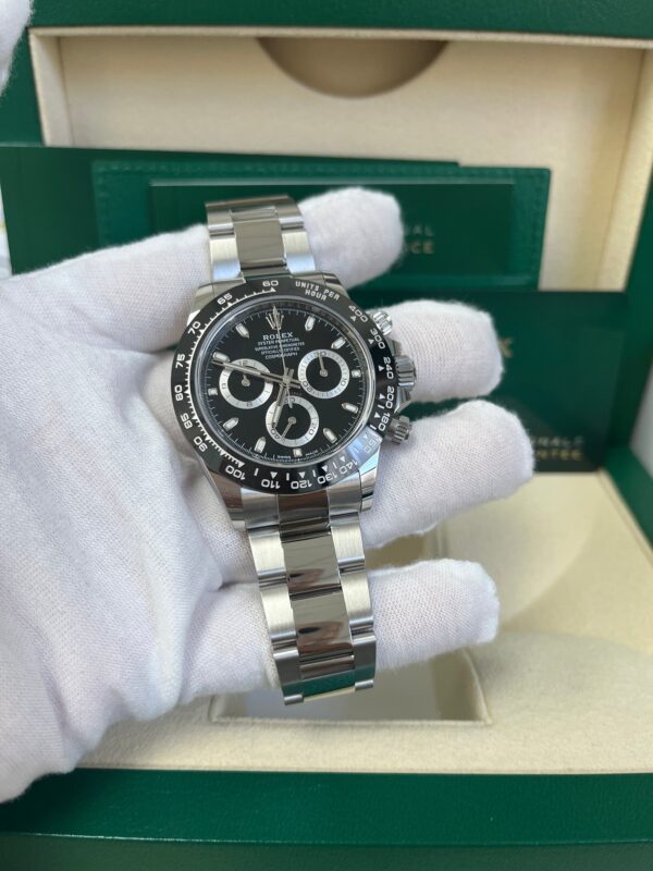 Rolex Daytona 40mm Stainless Steel - Black Index Dial - Ceramic Bezel (Ref# 116500LN) - Image 4