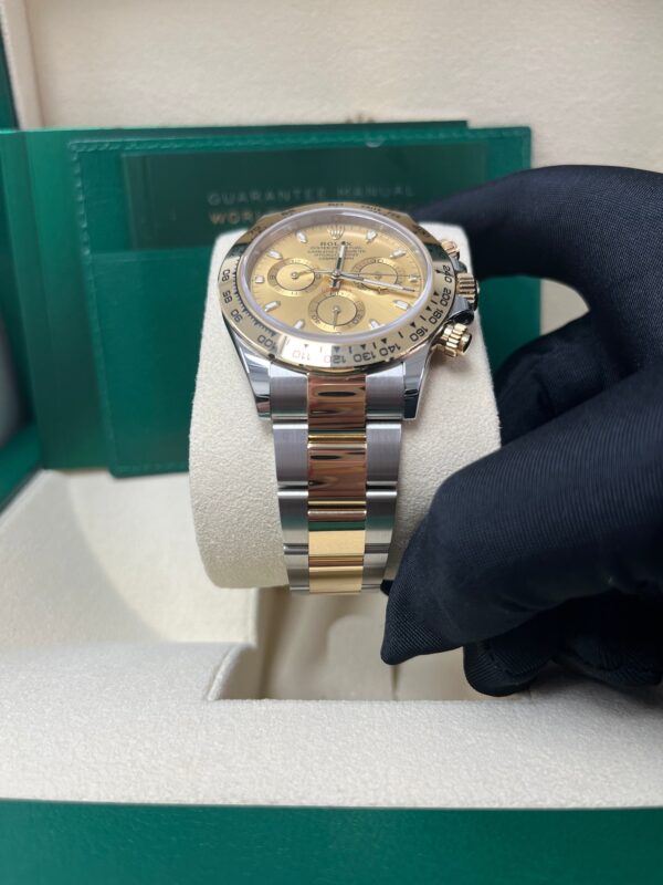 Rolex Daytona Yellow Rolesor Cosmograph Daytona 40 Watch - Champagne Index Dial 116503 - Image 3