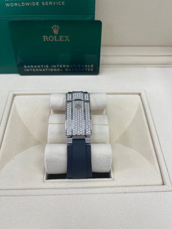 Rolex Sky-Dweller Meteorite Diamonds Baguette Dial Factory Diamonds (Reference # 326259tbr) - Image 12
