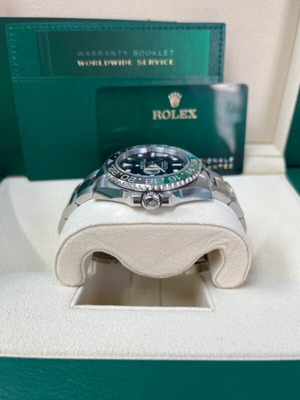 Rolex GMT-Master II With A Green And Black Bezel "SPRITE" (Reference # 126720VTNR) - Image 5