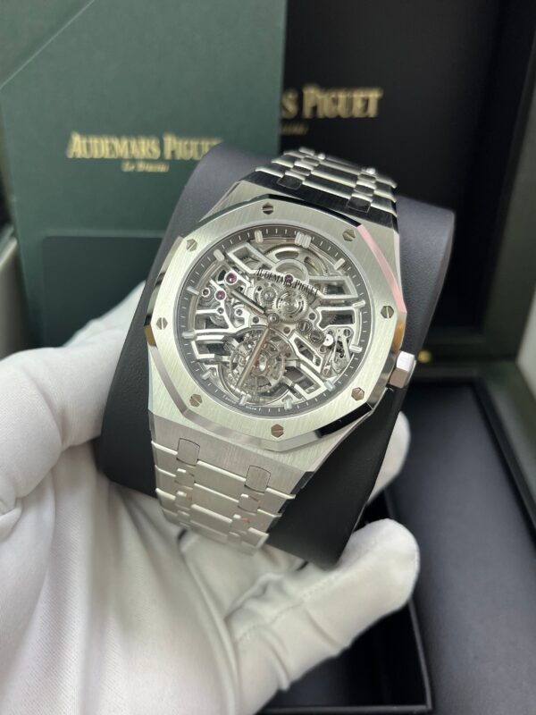 Audemars Piguet Royal Oak Tourbillon Flying Tourbillon Squelette Reference 26735ST.OO.1320ST.02 - Image 3