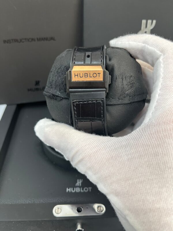 Hublot Big Bang Unico King Gold Dial Silver Automatic Men's Watch (Reference 411.OX.1180.RX.1104) - Image 7
