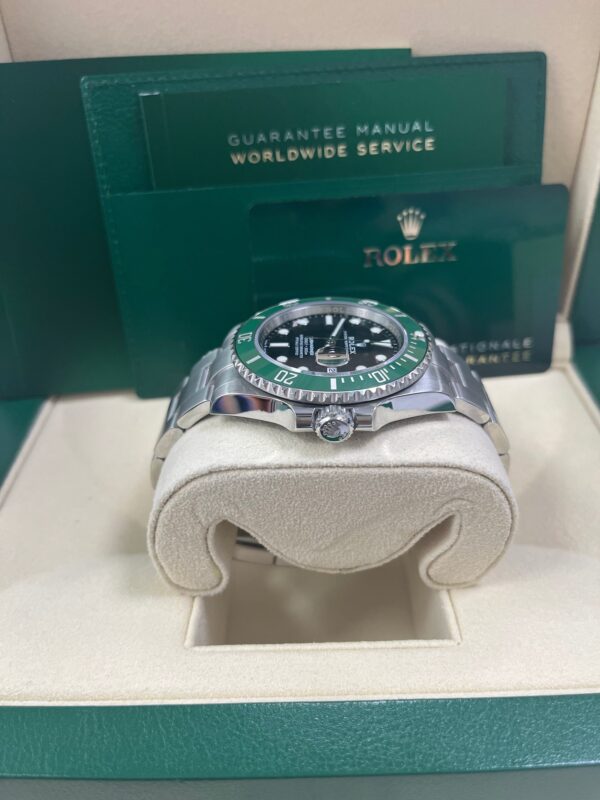 Rolex Submariner Stainless Steel "The Starbucks" - "Kermit" Black and Green Bezel (Ref#126610LV) - Image 3