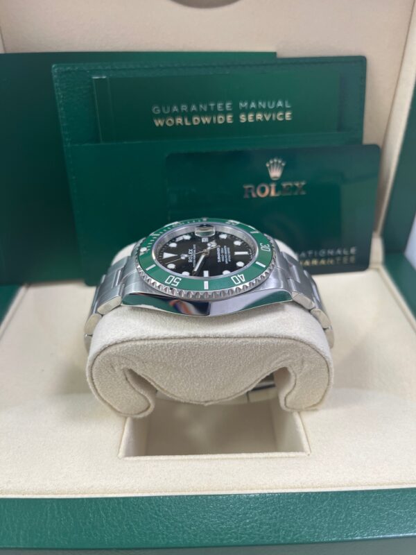 Rolex Submariner Stainless Steel "The Starbucks" - "Kermit" Black and Green Bezel (Ref#126610LV) - Image 6