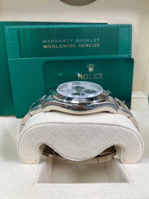 Rolex Daytona White Gold Daytona 40mm Meteorite Dial Steel and Black Oyster (Reference # 116509) - Image 5