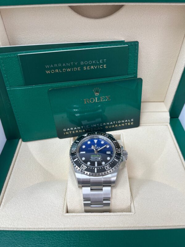 Rolex Sea-Dweller Deepsea Oystersteel Deepsea Blue Dial Oyster Bracelet James Cameron 136660 - Image 3