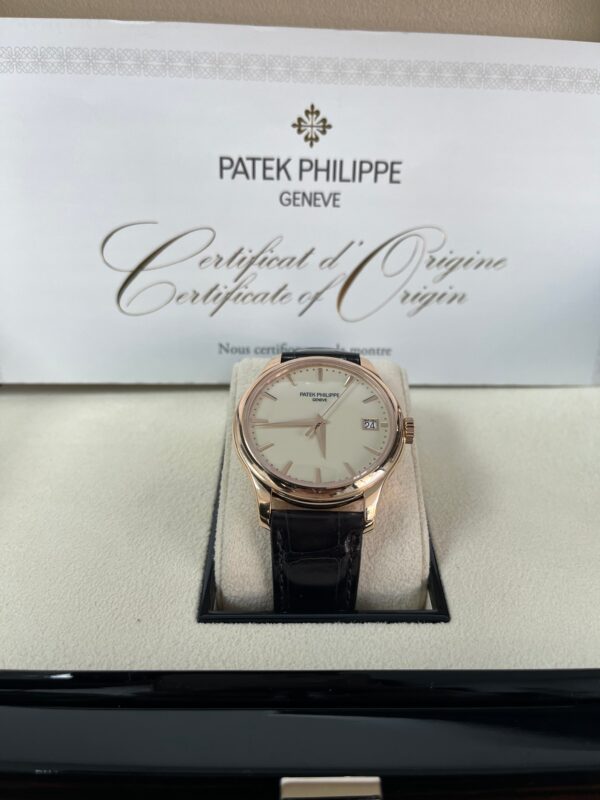 Patek Philippe Calatrava Ivory lacquered Dial (Ref# 5227R-001) - Image 3
