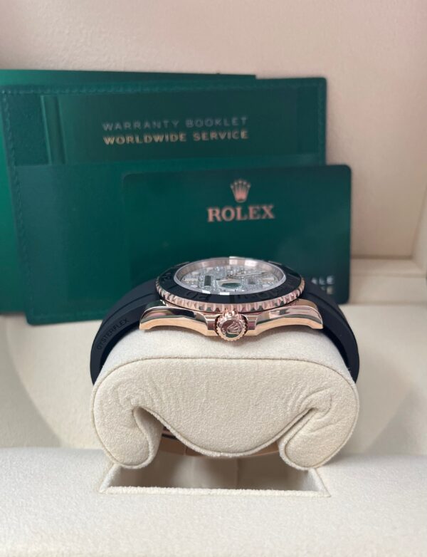 Rolex Yacht-Master 40 Rose Gold Pave Diamond Dial 126655 - Image 4