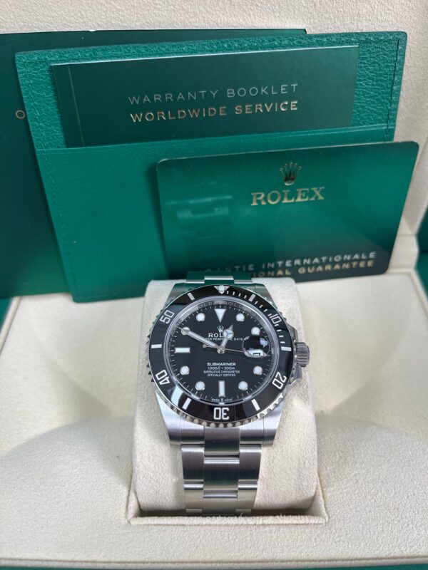 Rolex Submariner 41mm Stainless Steel Date Watch - Black Dial (Ref# 126610LN) - Image 6
