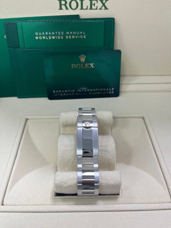 Rolex Daytona Platinum 40mm Ice Blue Diamond Baguette Dial (Ref # 116506) - Image 10