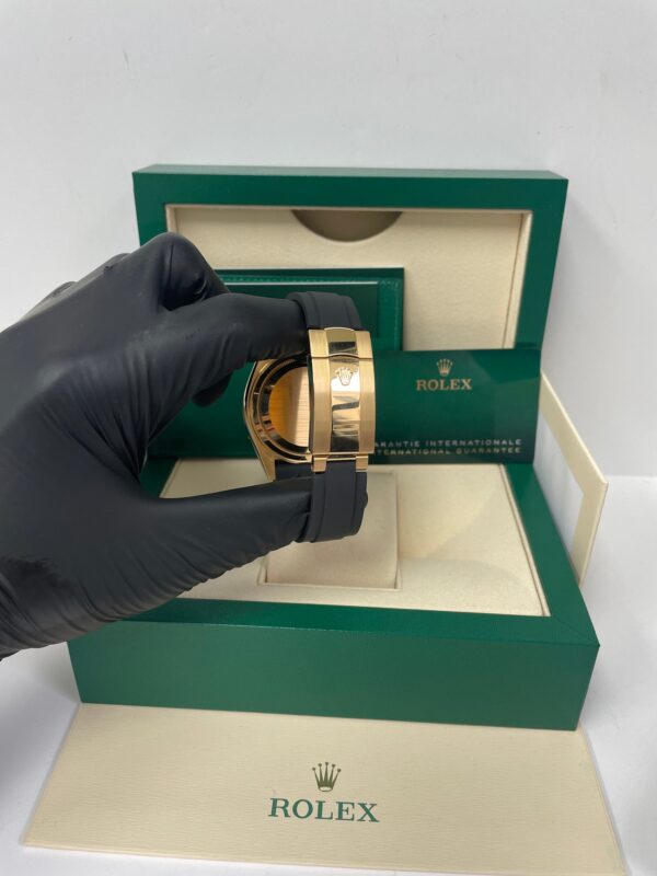 Rolex Sky-Dweller Yellow Gold - Champagne Index Dial - Oysterflex Bracelet -  (Ref# 326238) - Image 4