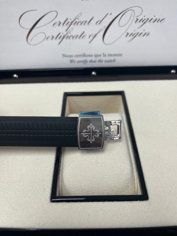 Patek Philippe Aquanaut Chronograph Stainless Steel - Black Dial (Ref#5968A-001) - Image 6