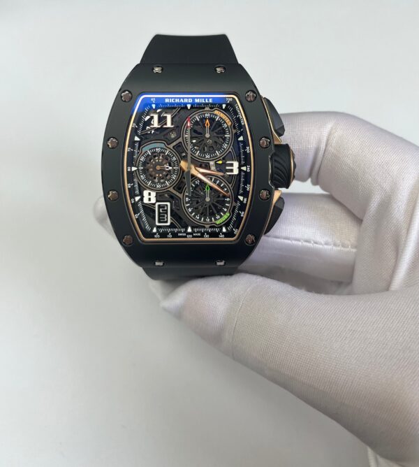 Richard Mille RM72-01 Automatic Winding Lifestyle Flyback Chronograph Black Ceramic - Image 3