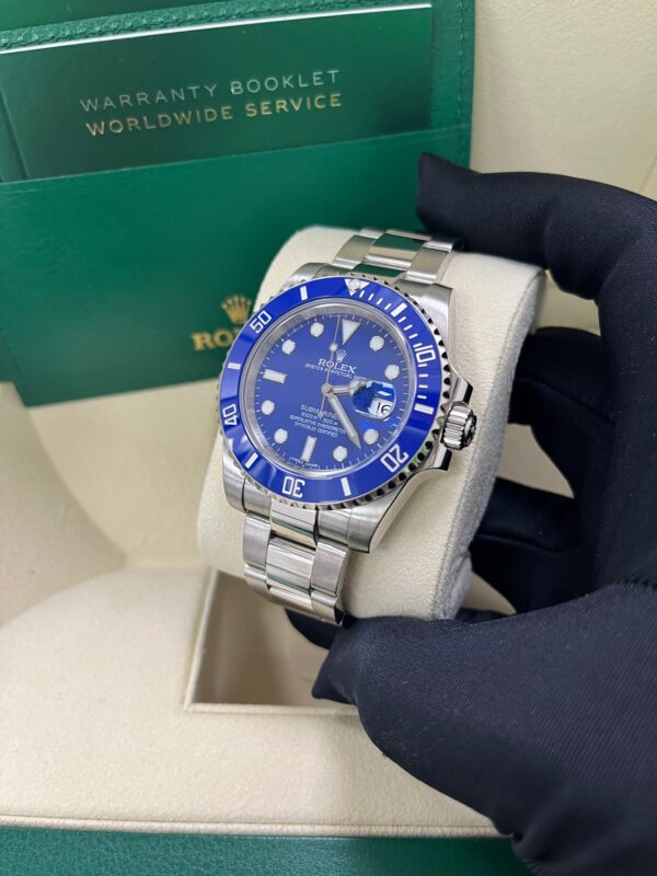 Rolex Submariner Date 40mm White Gold Blue Dial Smurf (Reference 116619LB) - Image 2