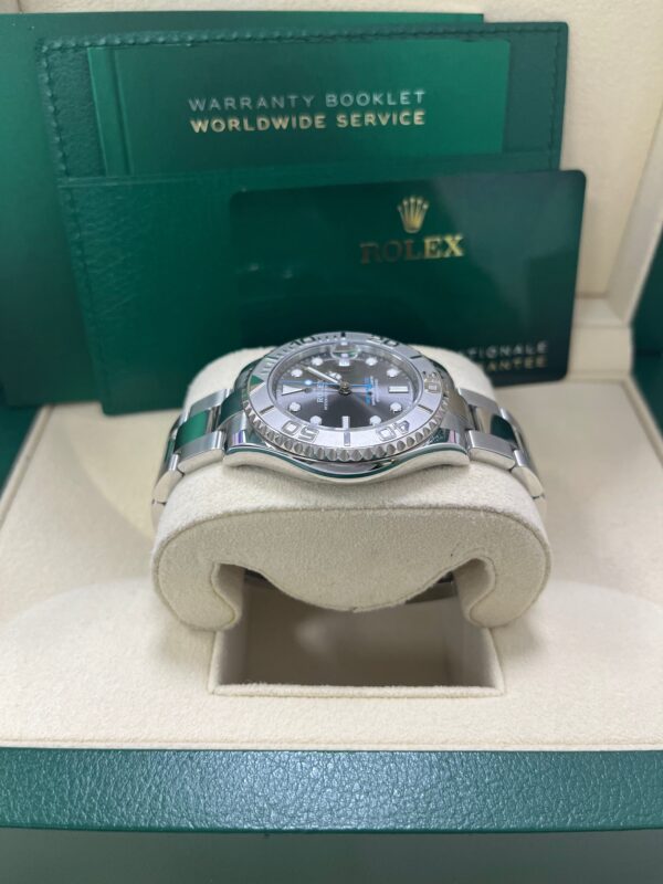 Rolex Yacht-Master 37 37mm Rhodium Dial 268622 Steel with Platinum Bezel - Image 2