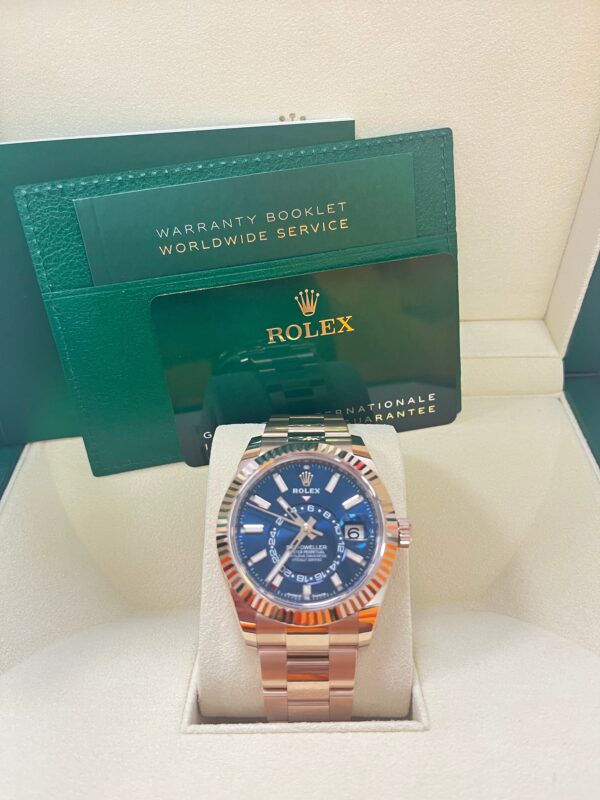 Rolex Sky-Dweller Blue Dial  Oyster Bracelet 336935 - Image 10