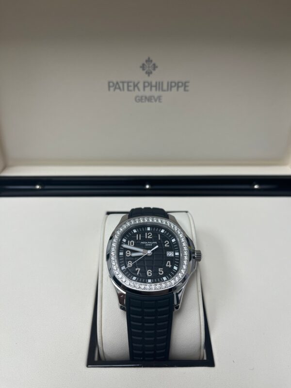 Patek Philippe Aquanaut Luce Black Dial Steel Case With Diamonds (Ref# 5267/200A-001) - Image 7