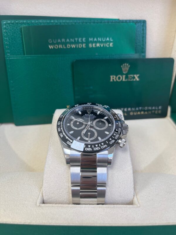 Rolex Daytona 40mm Stainless Steel - Black Index Dial - Ceramic Bezel (Ref# 116500LN) - Image 3