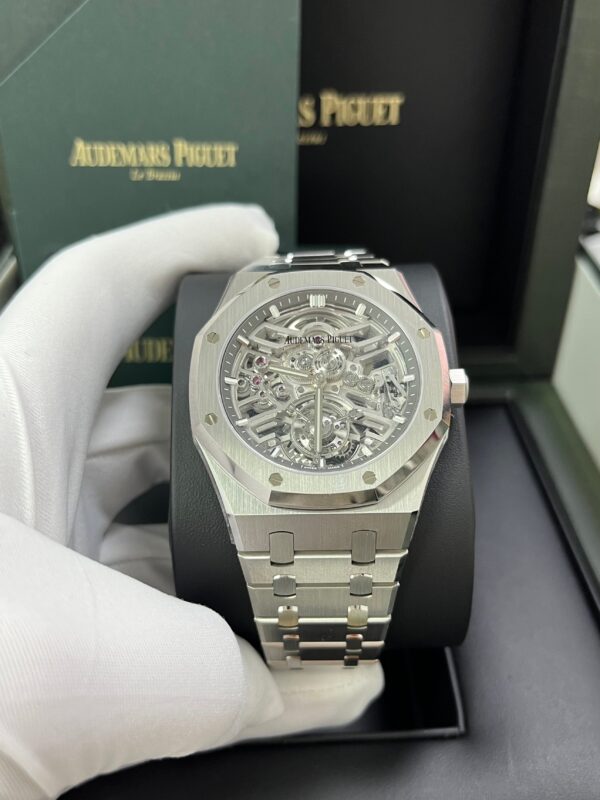 Audemars Piguet Royal Oak Tourbillon Flying Tourbillon Squelette Reference 26735ST.OO.1320ST.02 - Image 9