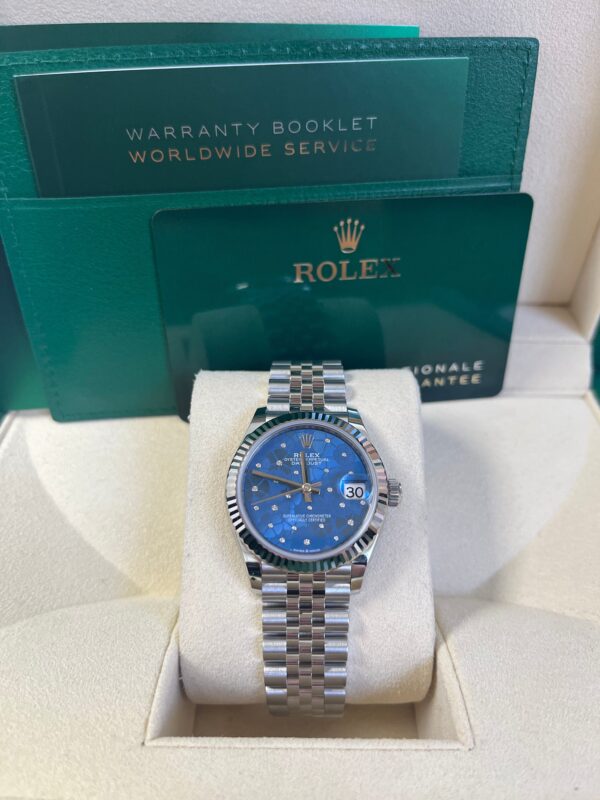 Rolex Datejust 31mm New 2022 Model Oystersteel and White Gold Jubilee Bracelet (Reference 278274) - Image 7