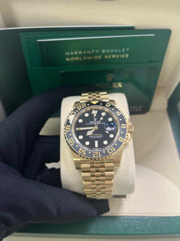 Rolex GMT-Master II NEW RELEASE 2024 GMT-Master II JUBILEE 126718GRNR - Image 6
