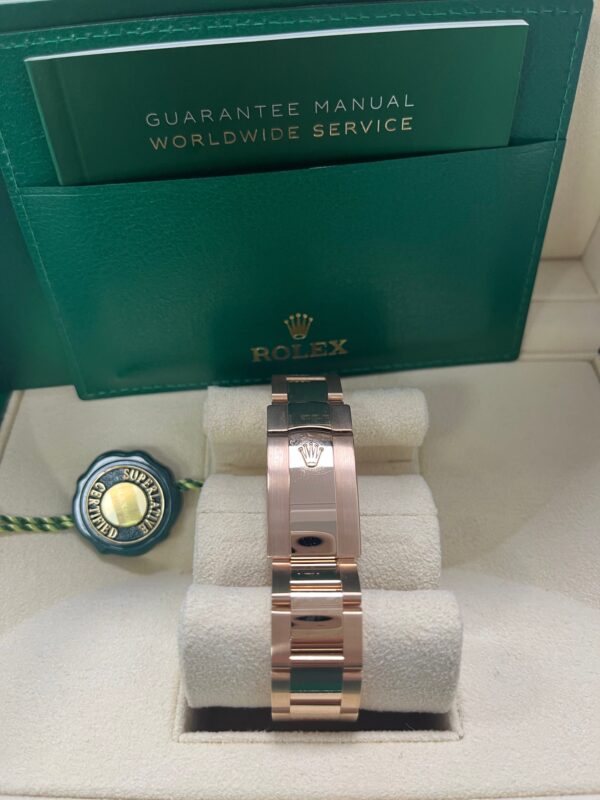 Rolex Sky-Dweller Rose Gold Sky-Dweller Chocolate Sunray Arabic Dial (Reference # 326935) - Image 4