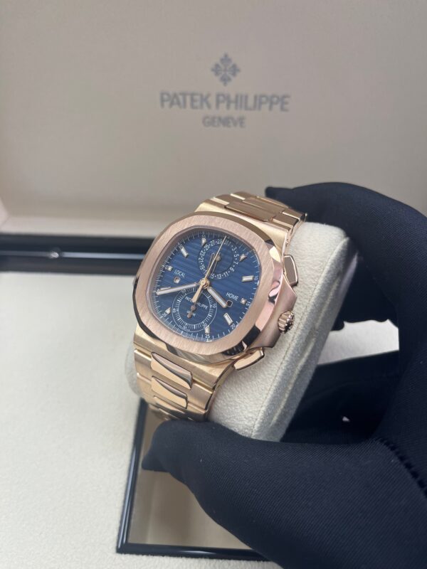Patek Philippe Nautilus Travel Time Chronograph (Ref# 5990/1R-001) - Image 13