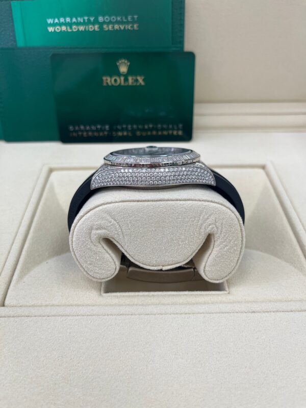 Rolex Sky-Dweller Meteorite Diamonds Baguette Dial Factory Diamonds (Reference # 326259tbr) - Image 2