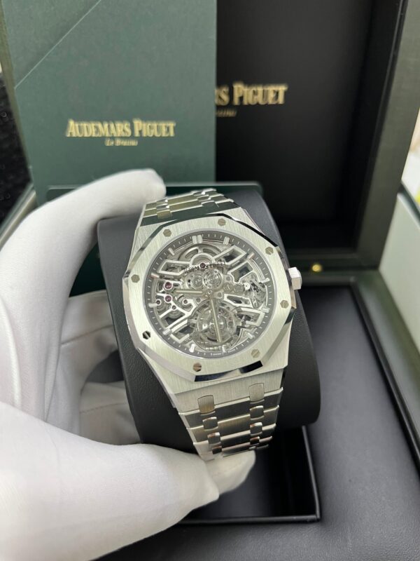 Audemars Piguet Royal Oak Tourbillon Flying Tourbillon Squelette Reference 26735ST.OO.1320ST.02 - Image 10