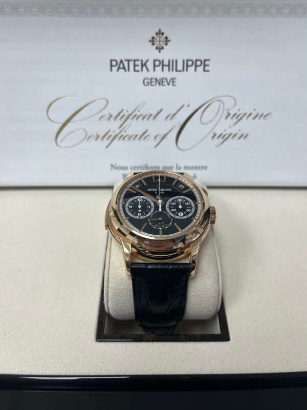 Patek Philippe Grand Complications (submodel) Rose Gold Black Dial 5208R-001 - Image 8