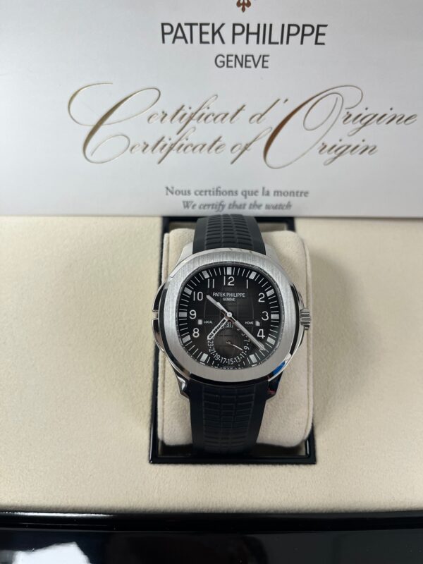 Patek Philippe Aquanaut Stainless Steel/ Dual Time (Ref#5164A-001) - Image 7