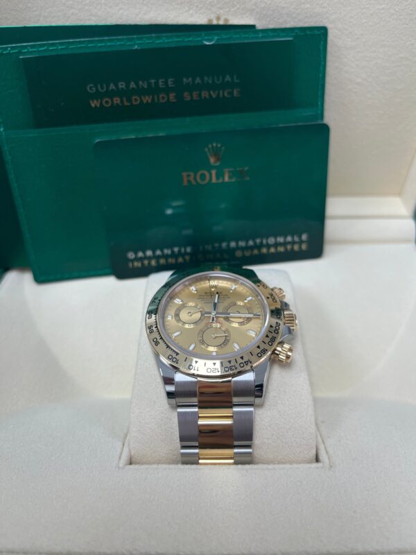 Rolex Daytona Yellow Rolesor Cosmograph Daytona 40 Watch - Champagne Index Dial 116503 - Image 4