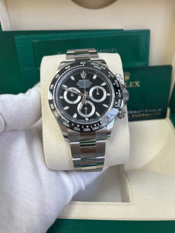 Rolex Daytona 40mm Stainless Steel - Black Index Dial - Ceramic Bezel (Ref# 116500LN) - Image 5