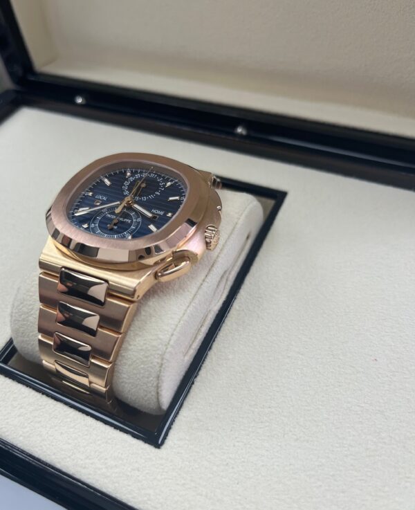 Patek Philippe Nautilus Travel Time Chronograph (Ref# 5990/1R-001) - Image 10