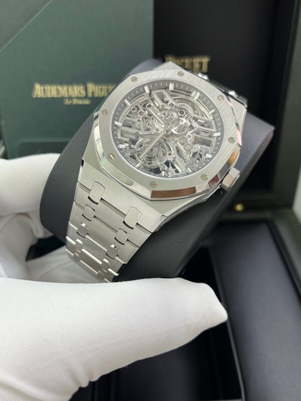 Audemars Piguet Royal Oak Tourbillon Flying Tourbillon Squelette Reference 26735ST.OO.1320ST.02 - Image 8