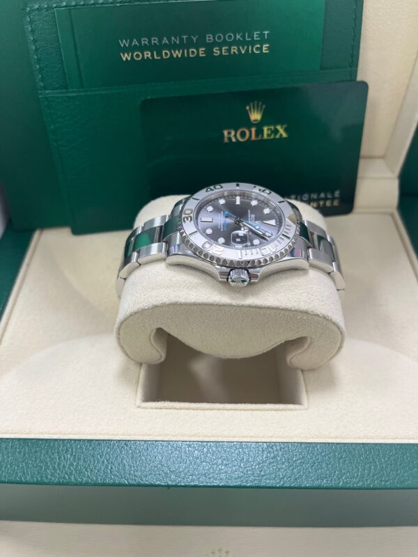 Rolex Yacht-Master 37 37mm Rhodium Dial 268622 Steel with Platinum Bezel - Image 5