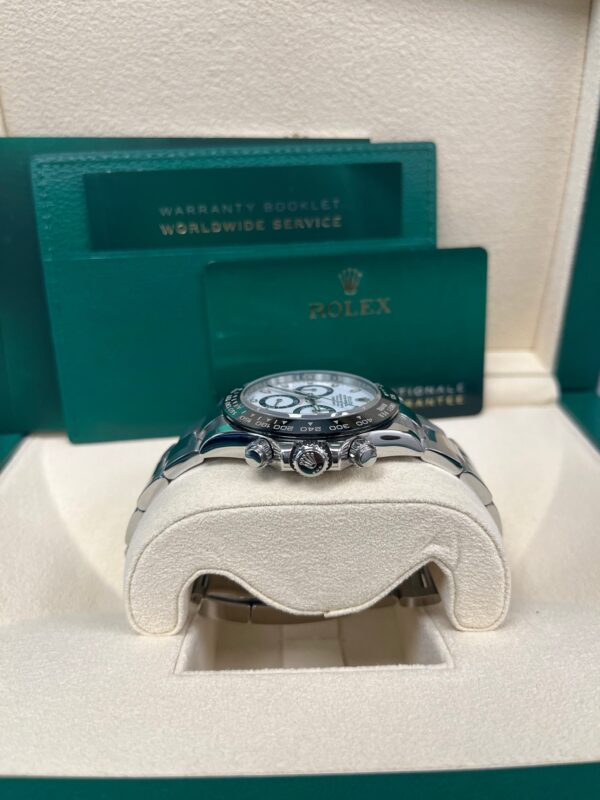 Rolex Panda Daytona 40mm - Stainless Steel - White Panda Index Dial - Ceramic Bezel (Ref# 116500LN) - Image 4