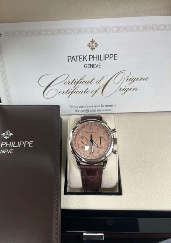 Patek Philippe Complications Salmon 18K White Gold 5172G-010 - Image 12
