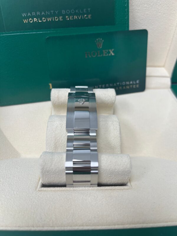 Rolex Sky-Dweller 18k White Gold 42mm Black Dial - Steel Bracelet (Ref# 326934) - Image 14