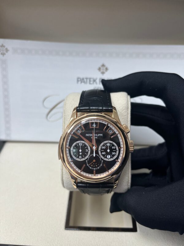 Patek Philippe Grand Complications (submodel) Rose Gold Black Dial 5208R-001 - Image 15