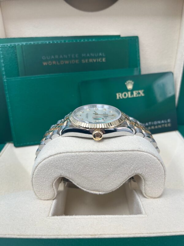 Rolex Mother of Pearl Dial Jubilee Two-Tone Yellow Gold Datejust 36 (Reference 126233) - Image 2