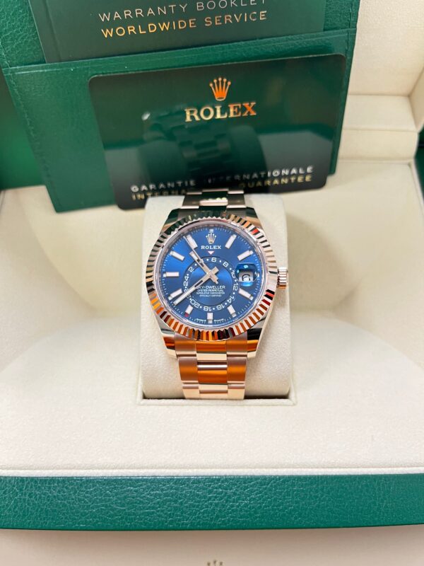 Rolex Sky-Dweller Blue Dial  Oyster Bracelet 336935 - Image 5