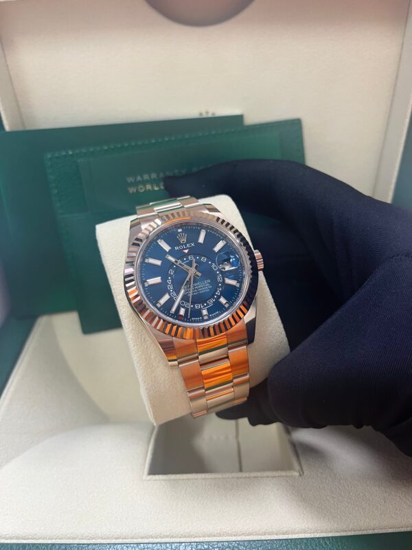 Rolex Sky-Dweller Blue Dial  Oyster Bracelet 336935 - Image 4