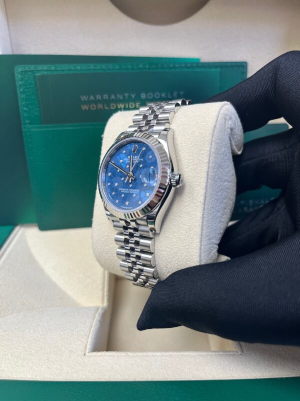 Rolex Datejust 31mm New 2022 Model Oystersteel and White Gold Jubilee Bracelet (Reference 278274) - Image 12