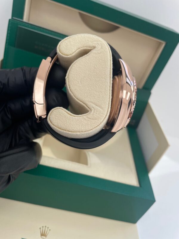 Rolex Sky-Dweller 42mm Rose Gold Chocolate Index Dial Oysterflex Bracelet (Ref # 326235) - Image 9